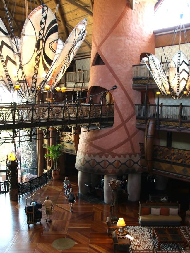 Animal Kingdom Lodge lobby