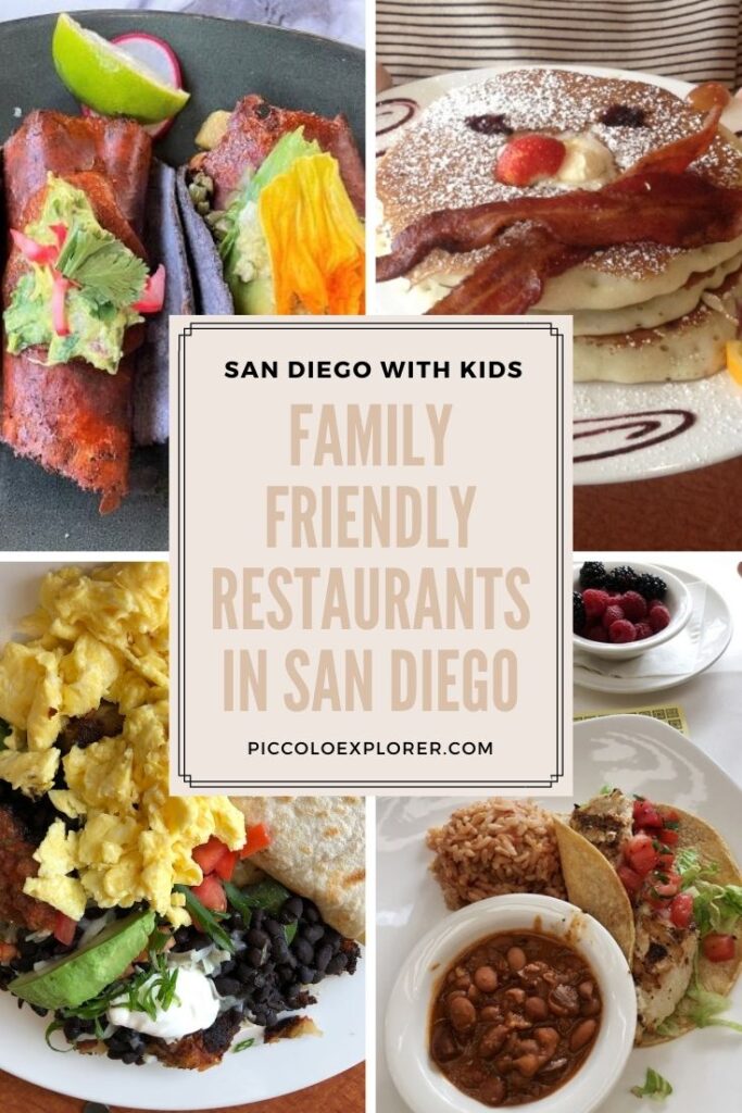 Family Friendly restaurants in San Diego