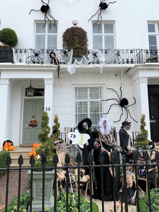 Halloween house decorations London