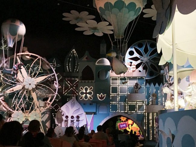 it's a small world ride at Walt Disney World