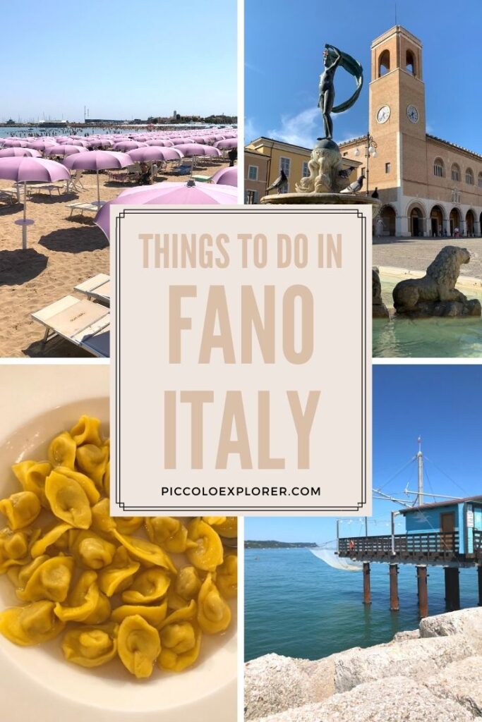 Things to do in Fano Marche Italy