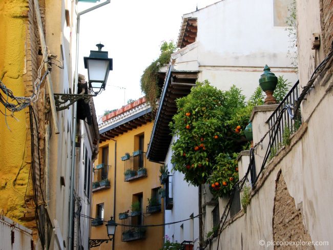 Albacin Granada with children