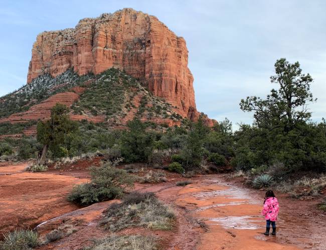 Family friendly hikes Sedona