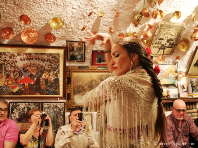 Flamenco Sacromonte Caves in Granada, Spain