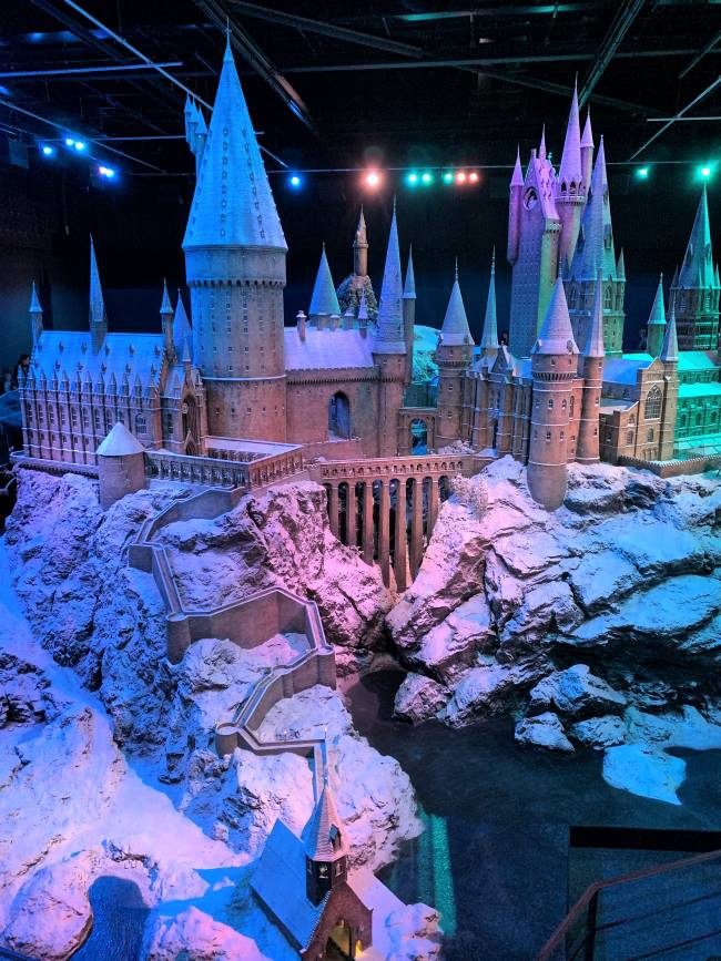 Hogwarts in the Snow Castle Model
