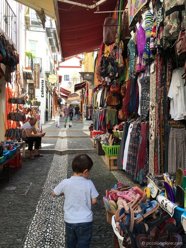 Visiting Granada with children