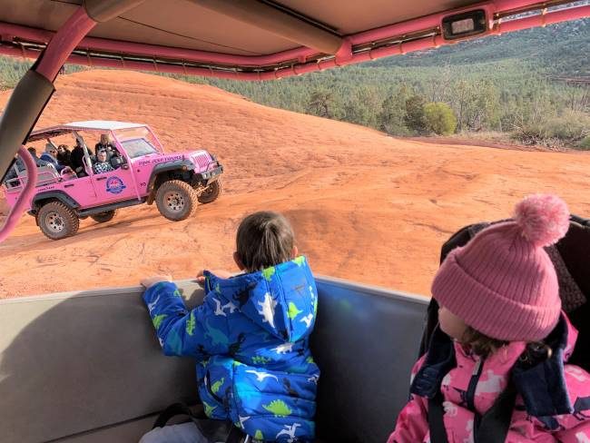 Pink Jeep Tours with Kids