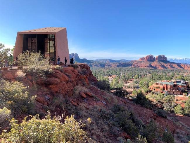 View from Chapel of Holy Cross Sedona