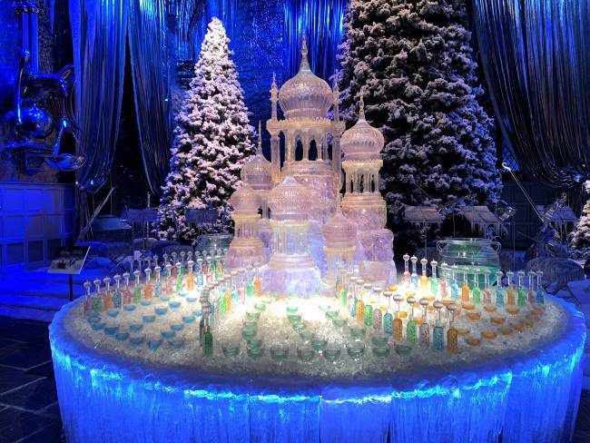 Yule Ball Ice Sculpture Harry Potter Tour