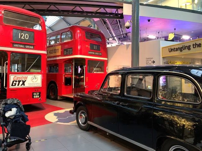 Black Taxi London Transportation Museum Covent Garden
