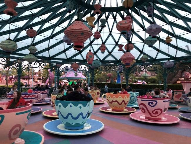 Mad Hatters Tea Cups Disneyland Paris