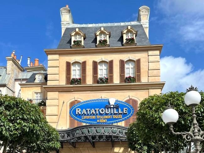 Ratatouille Adventure Ride Disneyland Paris