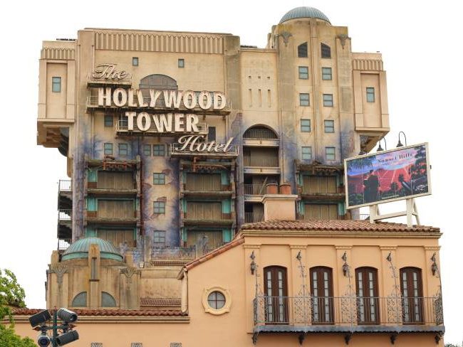 Tower of Terror Attraction Walt Disney Studios Park