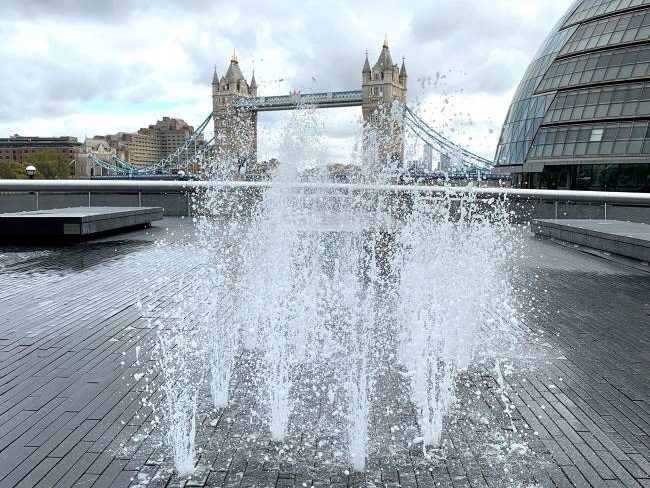 More London Play Fountains