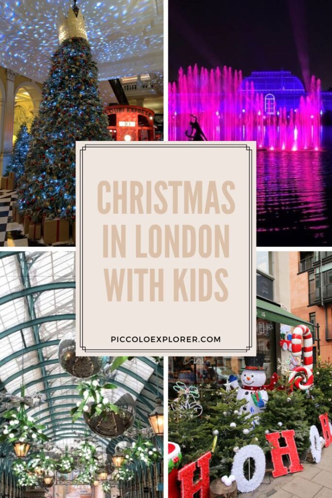 Christmas in London with Kids