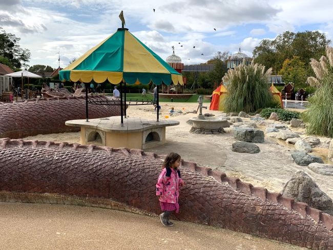 Hampton Court Palace Magic Garden playground