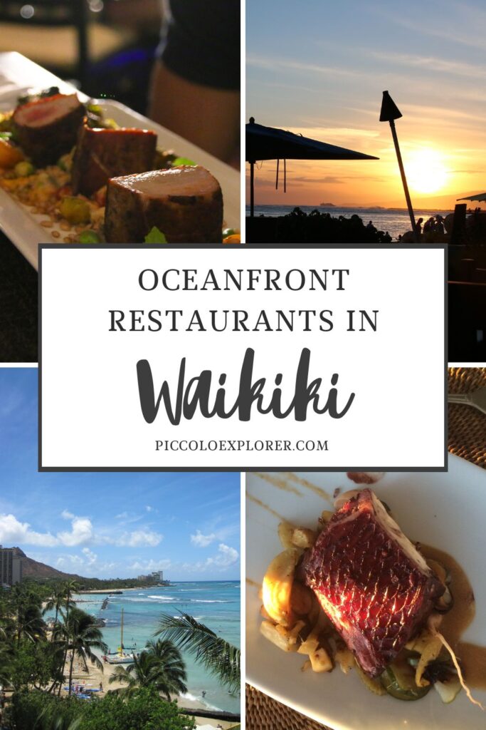 Oceanfront Restaurants in Waikiki