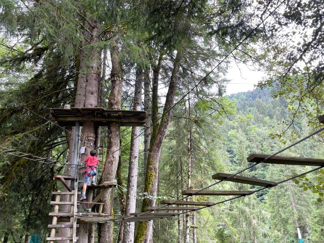 Cascade Adventure Park Morzine France