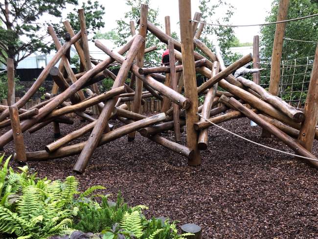 Childrens Garden Climbing Frame Kew London