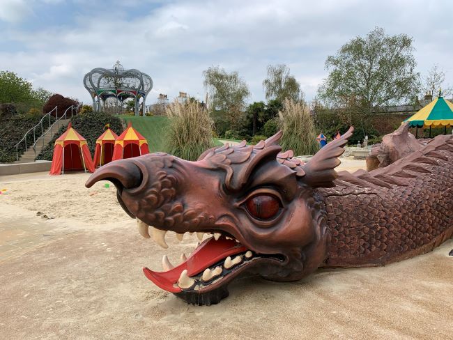 Dragon Magic Garden at Hampton Court Palace