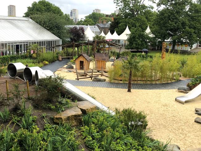 Earth Garden Kew Childrens Garden London with Kids