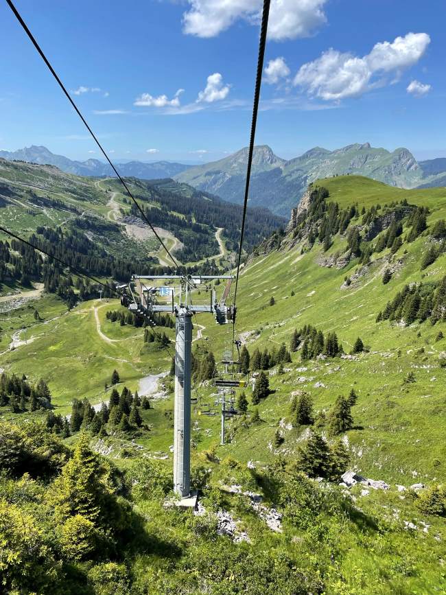 Portes du Soleil Chairlift Mossettes