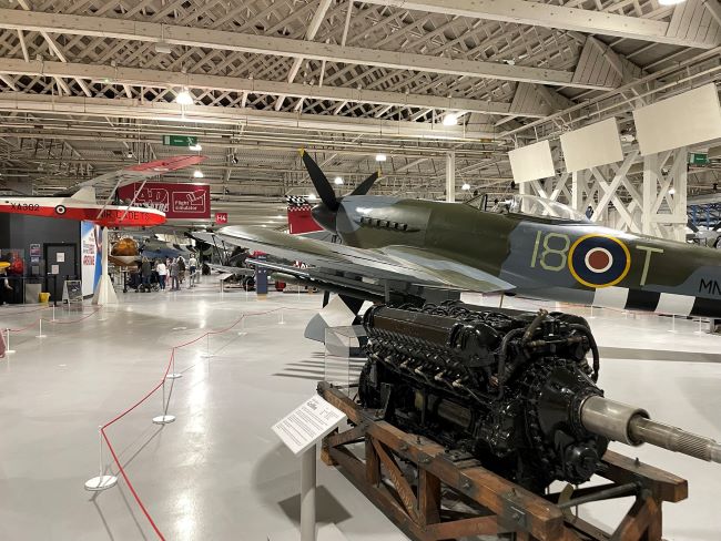 Visiting the Royal Air Force Museum with kids