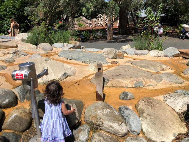 Water Play Fountain Childrens Garden Kew