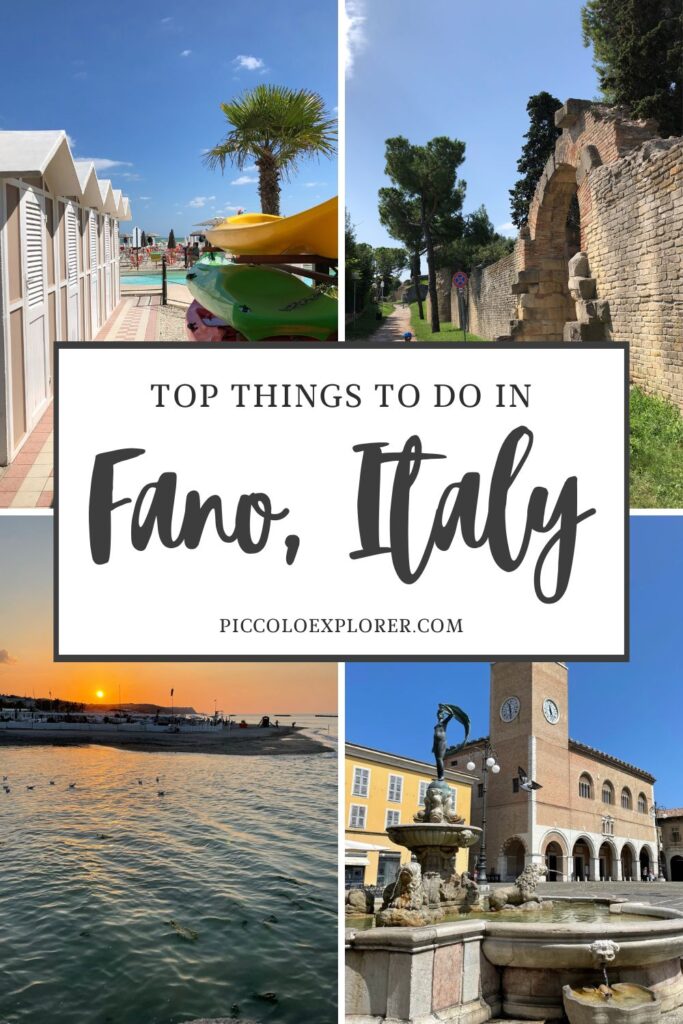 things to do in fano with kids