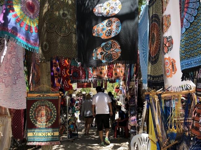 Tulum Ruins Shopping Market