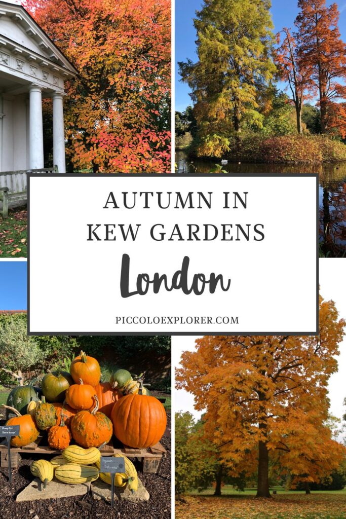 Autumn at Kew Gardens London