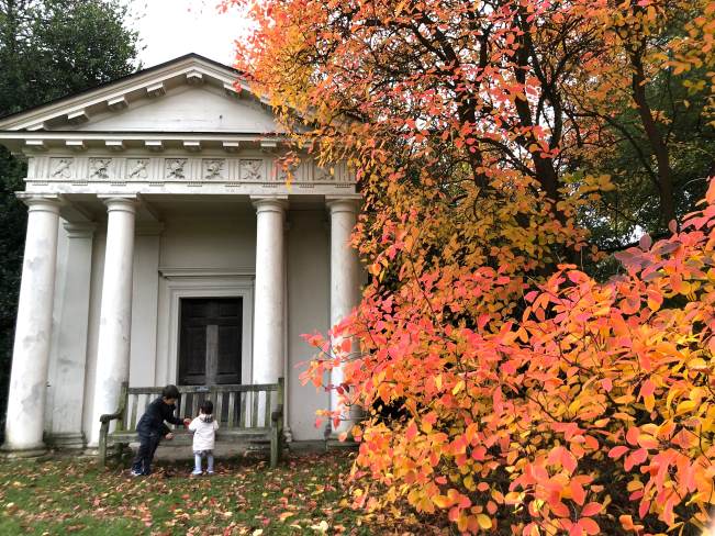 Fall foliage in Kew Gardens