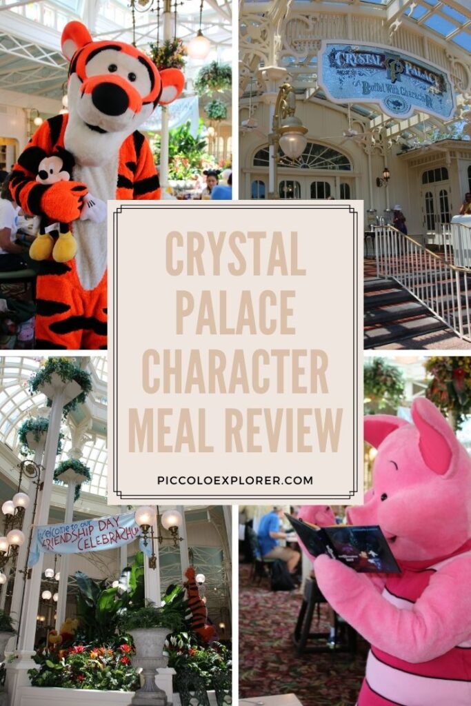 Disney Crystal Palace character meal review