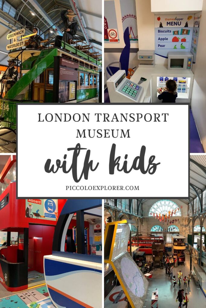 Day out at London Transport Museum