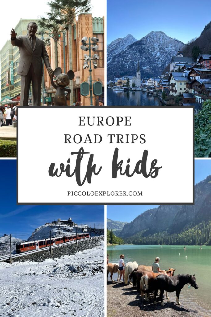 Family road trips in Europe