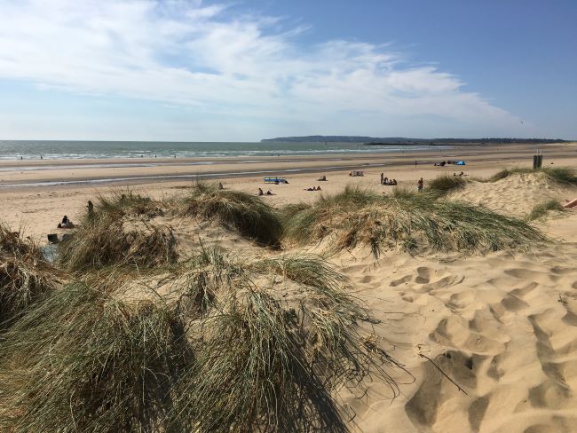 Camber Sands beach East Sussex