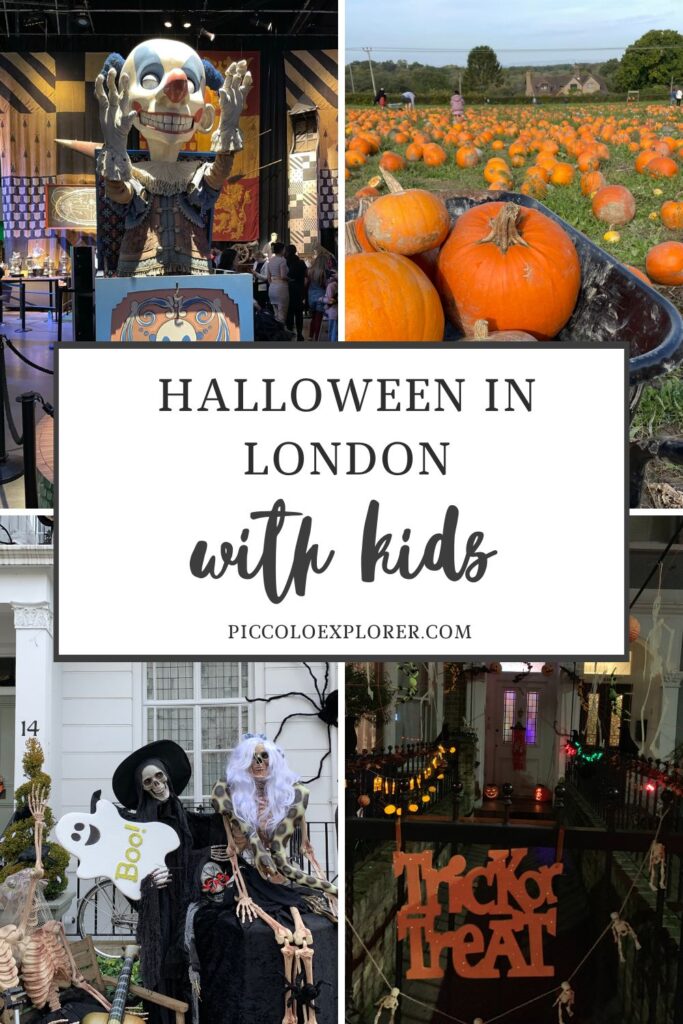 Halloween in London for kids