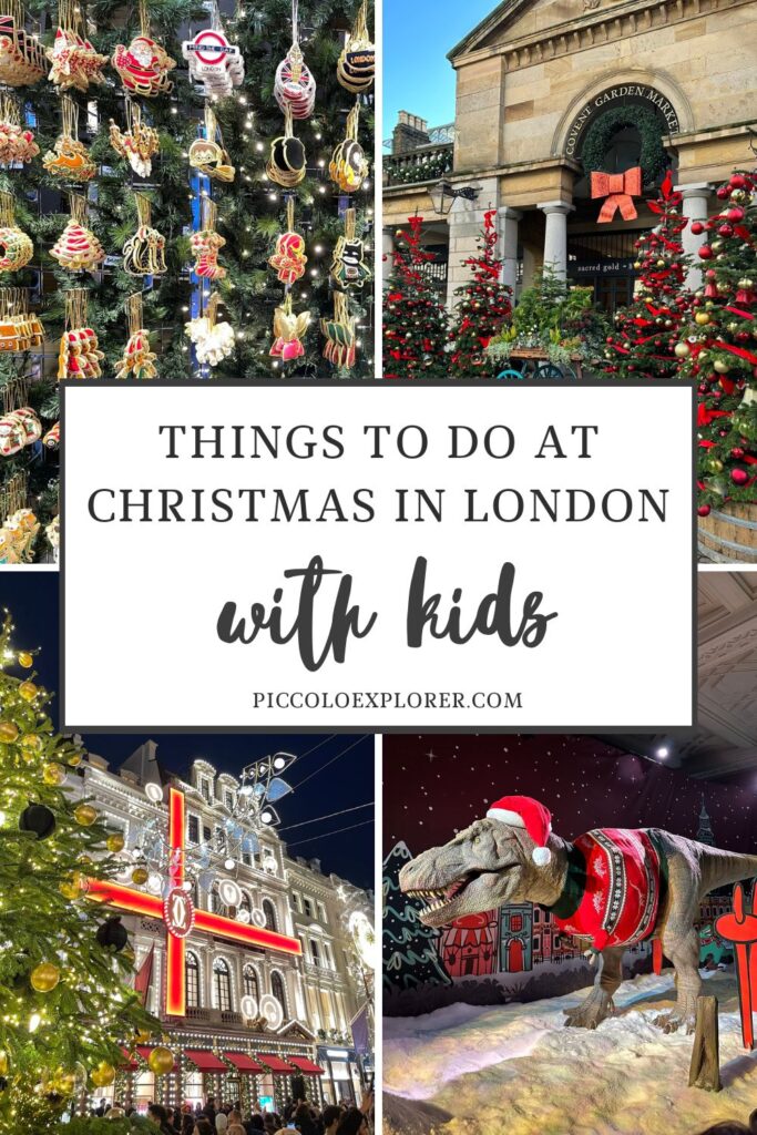 Things to Do at Christmas in London with Kids