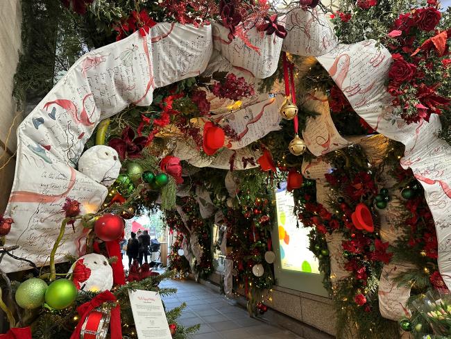 Duke of York Square Chelsea Christmas decorations