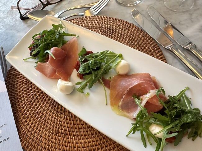 Fish Pot Barbados Prosciutto Appetizer