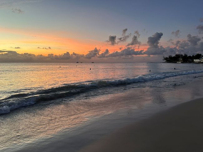 Mullins Beach Barbados Sunset