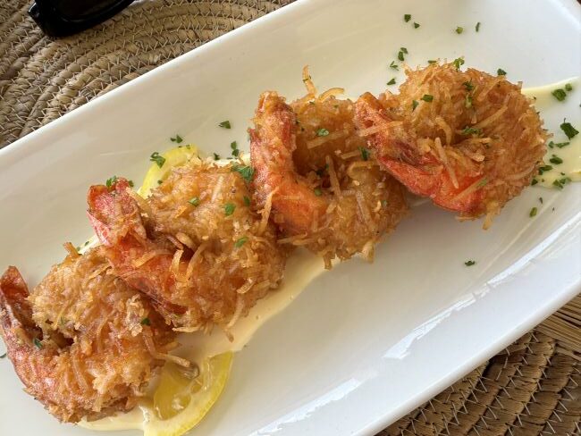 Round House Barbados fried shrimp