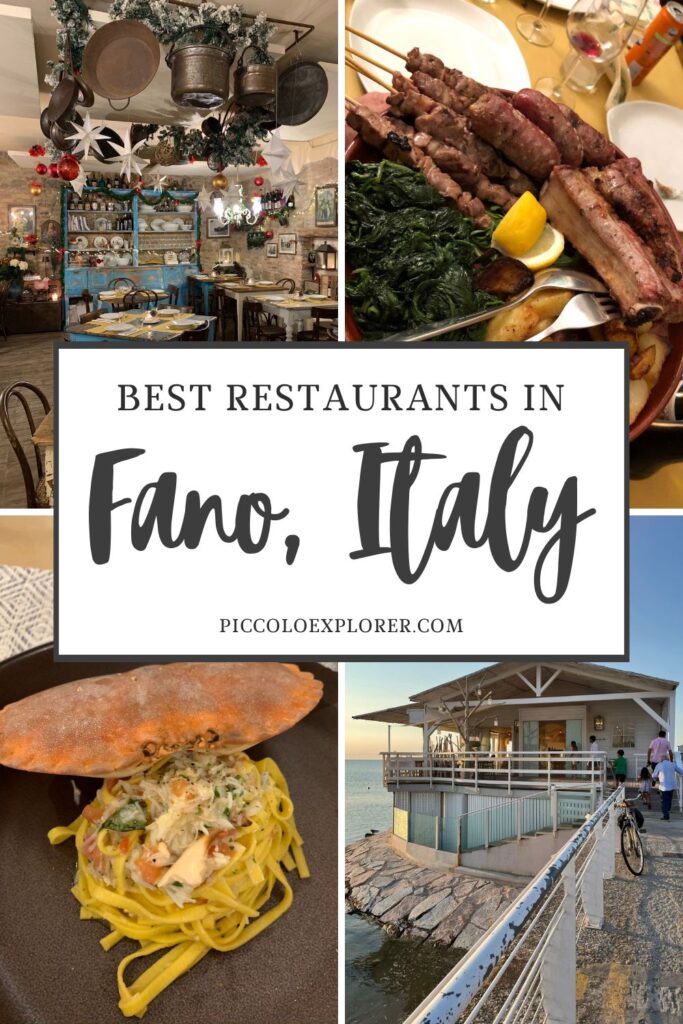 Best Restaurants in Fano Italy
